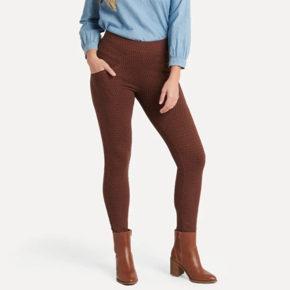 Betabrand Pants - NWT Betabrand Skinny-Leg | Journey Pants (Java)
